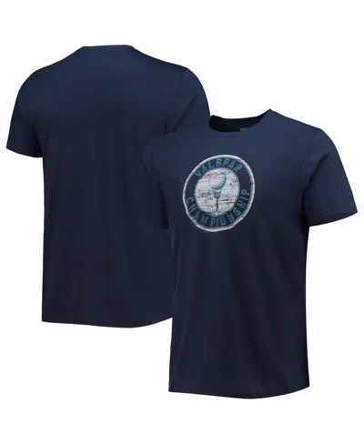 LEVELWEAR MEN'S LEVELWEAR NAVY VALSPAR CHAMPIONSHIP RICHMOND T-SHIRT