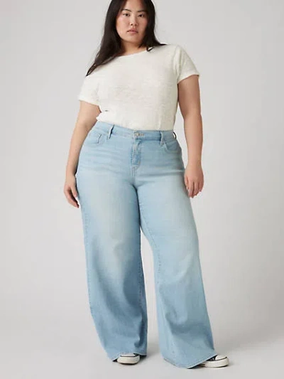LEVI'S 318 SHAPING WIDE LEG JEANS (PLUS SIZE)