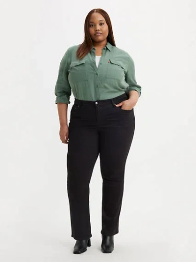 LEVI'S 724 HIGH RISE SLIM STRAIGHT FIT WOMEN'S JEANS (PLUS SIZE) 20M