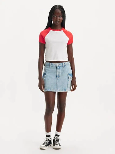 LEVI'S 94 CARGO MINI SKIRT