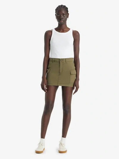 LEVI'S '94 CARGO TWILL MINI SKIRT