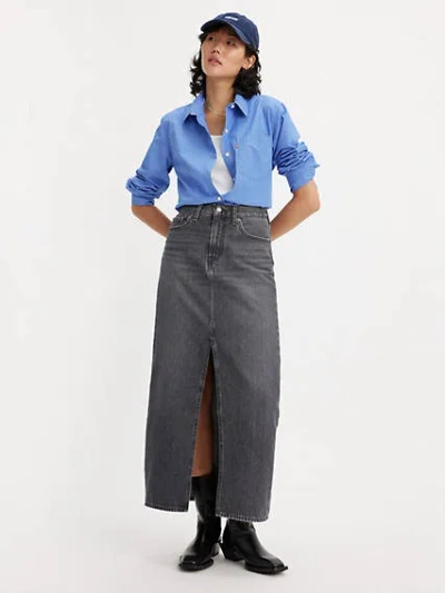 LEVI'S ANKLE COLUMN SKIRT