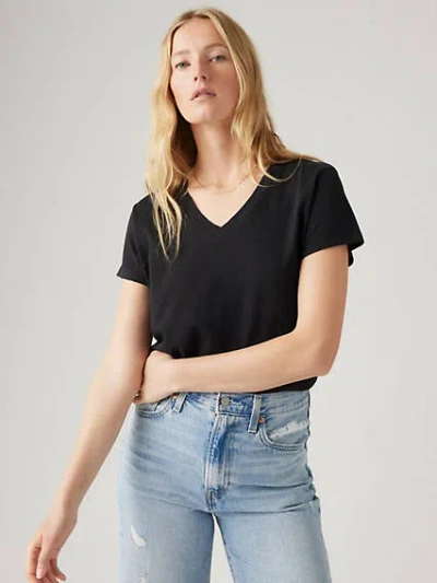 LEVI'S BOXY V NECK TEE