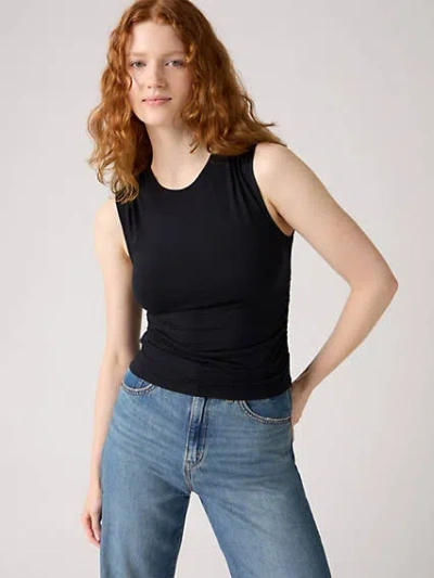 LEVI'S CRYSTAL RUCHED TOP