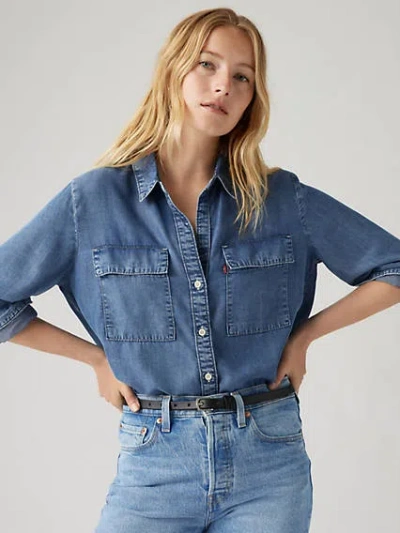 LEVI'S DOREEN LIGHTWEIGHT UTILITY SHIRT