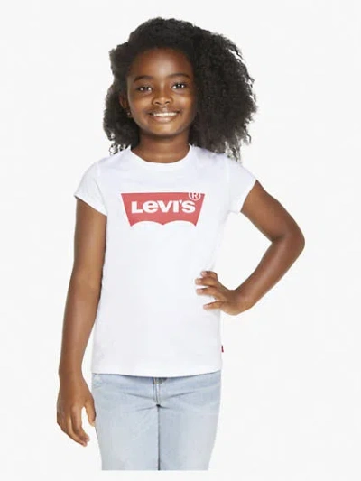 LEVI'S LOGO T-SHIRT LITTLE GIRLS 4-6X 6X