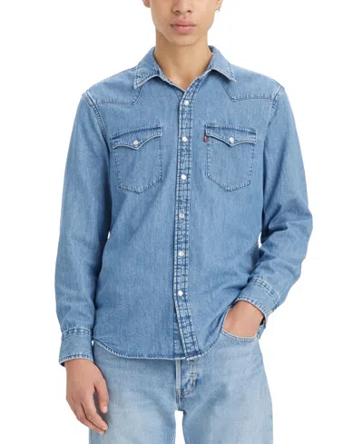 LEVI'S MEN'S CLASSIC STANDARD FIT WESTERN SHIRT