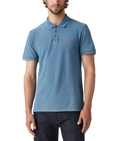 LEVI'S MEN'S HOUSEMARK REGULAR FIT SHORT SLEEVE POLO SHIRT