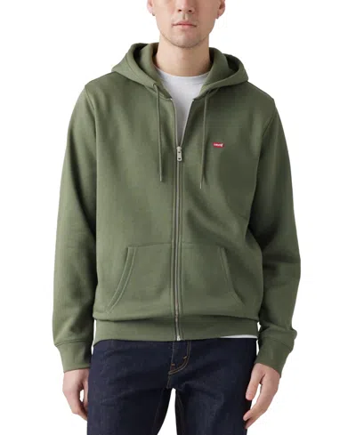 LEVI'S MEN'S NON-GRAPHIC ZIP-UP STANDARD FIT HOODIE