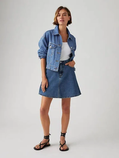 LEVI'S MINI FLOUNCE SKIRT