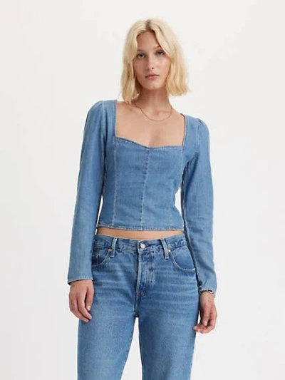 LEVI'S OPHELIA CORSET BLOUSE
