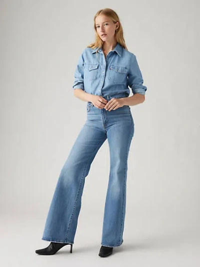 LEVI'S RIBCAGE BELL JEANS