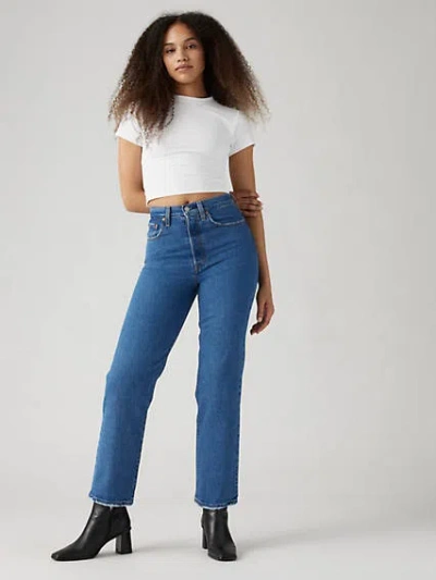 LEVI'S RIBCAGE STRAIGHT ANKLE JEANS