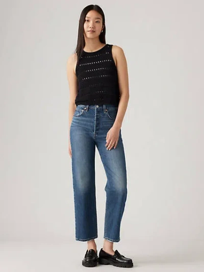 LEVI'S RIBCAGE STRAIGHT ANKLE JEANS