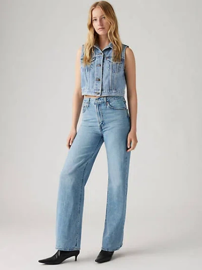 LEVI'S RIBCAGE WIDE LEG JEANS