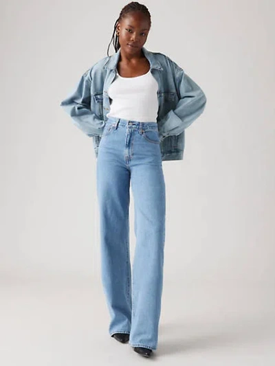 LEVI'S RIBCAGE WIDE LEG WOMEN'S JEANS 25X32