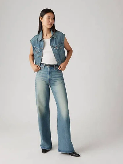 LEVI'S RIBCAGE WIDE LEG JEANS