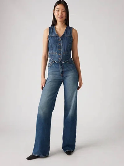 LEVI'S RIBCAGE WIDE LEG JEANS