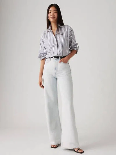 LEVI'S RIBCAGE WIDE LEG WOMEN'S JEANS 33X34