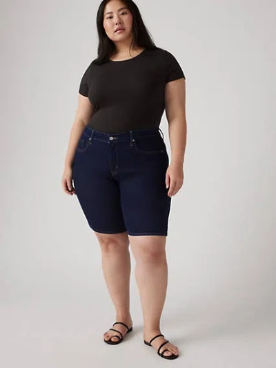 LEVI'S SHAPING BERMUDA WOMEN'S SHORTS (PLUS SIZE) 24