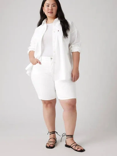 LEVI'S SHAPING BERMUDA WOMEN'S SHORTS (PLUS SIZE) 22