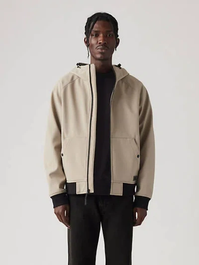 LEVI'S SOFT SHELL HOODIE BOMBER JACKET