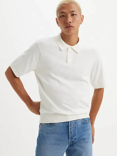 LEVI'S SWEATER KNIT POLO SHIRT