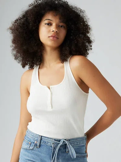 LEVI'S VACATIONER RIBBED TANK TOP