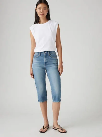 LEVI'S WEDGIE CAPRI JEANS