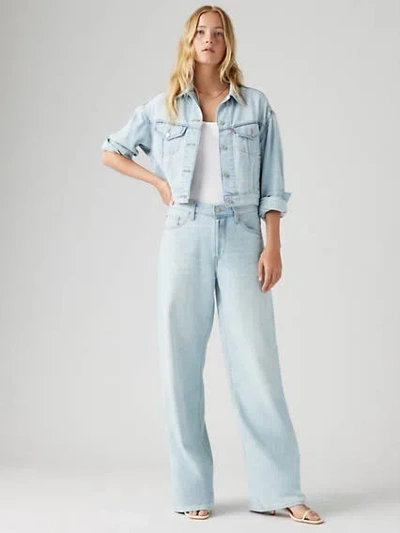 LEVI'S XL STRAIGHT LINEN+ DENIM JEANS