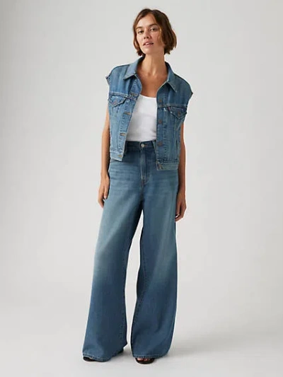 LEVI'S XL STRAIGHT LINEN+ DENIM JEANS