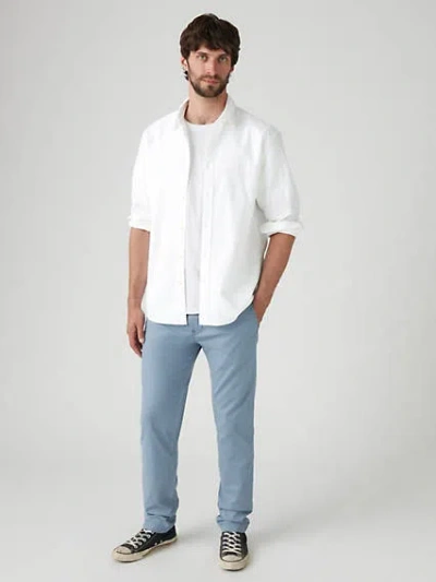 LEVI'S XX CHINO STANDARD TAPER COTTON LINEN TROUSERS