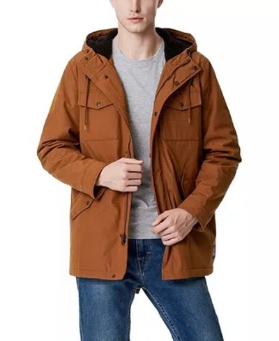 LEVI'S LEVI'S MEN'S SHERPA LINED WATER RESISTANT HOODED PARKA