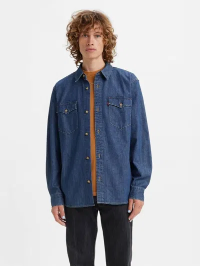 LEVI'S SHIRTS MAN LEVIS A1919 0020 RELAXED FIT REVERE