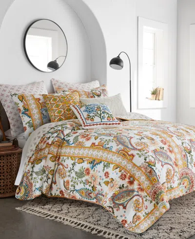 LEVTEX BERTELLI PAISLEY REVERSIBLE 2-PC. QUILT SET, TWIN/TWIN XL