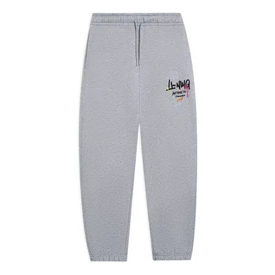 LI-NING Li-Ning Anything Is Possible Graphic Sweatpants 'Grey'