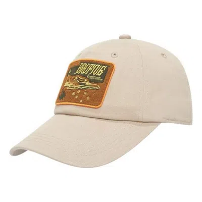 LI-NING Li-Ning BadFive Embroidery Logo Baseball Cap 'Beige'