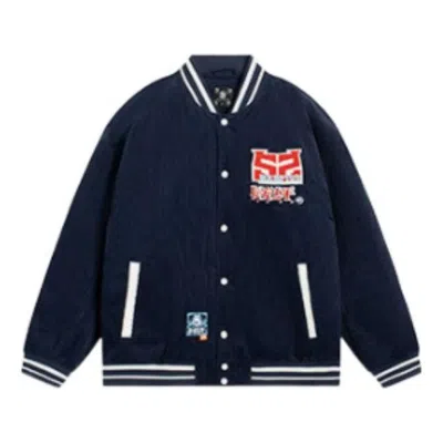 LI-NING Li-Ning BadFive Graphic Cotton Baseball Jacket 'Black'