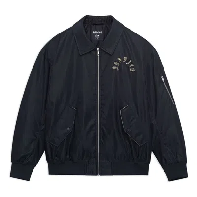 LI-NING Li-Ning BadFive Graphic Jacket 'Black'
