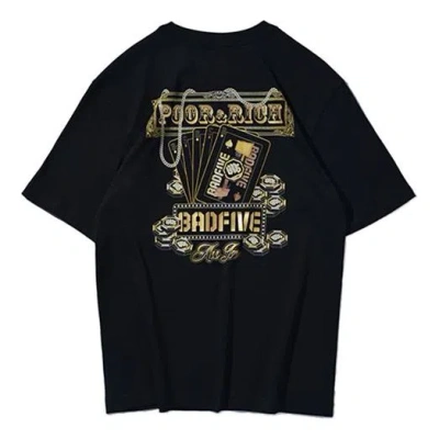 LI-NING Li-Ning BadFive Graphic Loose Fit T-shirt 'Black'