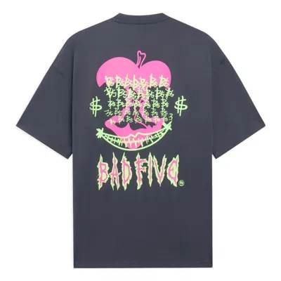 LI-NING Li-Ning BadFive Graphic Loose Fit T-shirt 'Dark Grey'