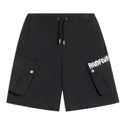 LI-NING Li-Ning BadFive Graphic Pocket Shorts 'Black'