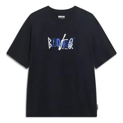 LI-NING Li-Ning BadFive Graphic T-shirt 'Black'