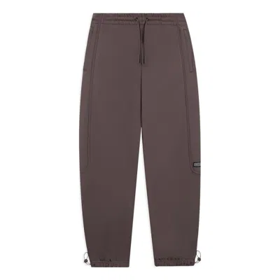 LI-NING Li-Ning BadFive Logo Loose Fit Sweatpants 'Brown'