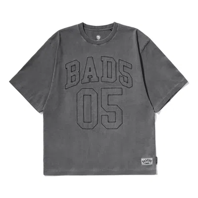 LI-NING Li-Ning BadFive Logo Number Loose Fit T-shirt 'Washed Black'