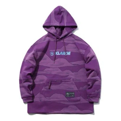 LI-NING Li-Ning Badfive x XLARGE Crossover Pullover Hoodie 'Purple'