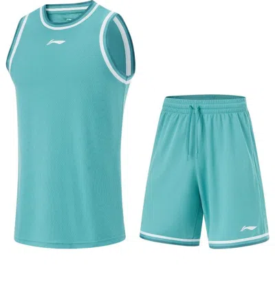 LI-NING Li-Ning Basketball Competition Suits 'Teal'