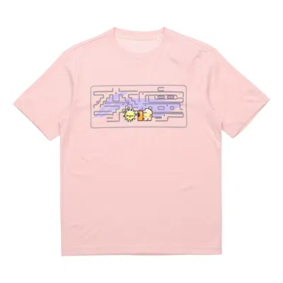 LI-NING Li-Ning Cartoon Graphic Loose Fit T-shirt 'Pink'