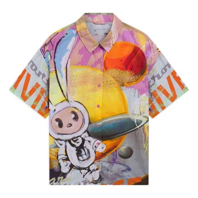 LI-NING Li-Ning Cartoon Graphic Shirts 'Multi-Color'