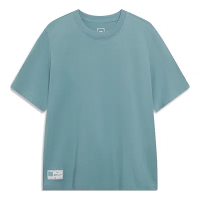 LI-NING Li-Ning Chinese Color T-shirt 'Teal'